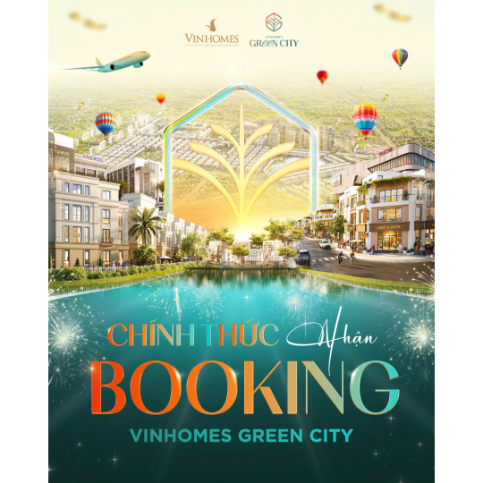 NHẬN BOOKING VINHOMES GREEN CITY HẬU NGHĨA