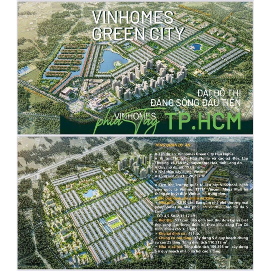 NHẬN BOOKING VINHOMES GREEN CITY HẬU NGHĨA