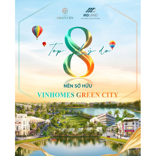 VINHOMES GREEN CITY  ( TÂM ĐIỂM MỚI )