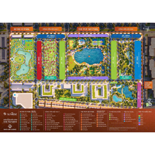 GIỎ HÀNG THE SUNRISE & THE FOREST / VINHOMES GREEN CITY